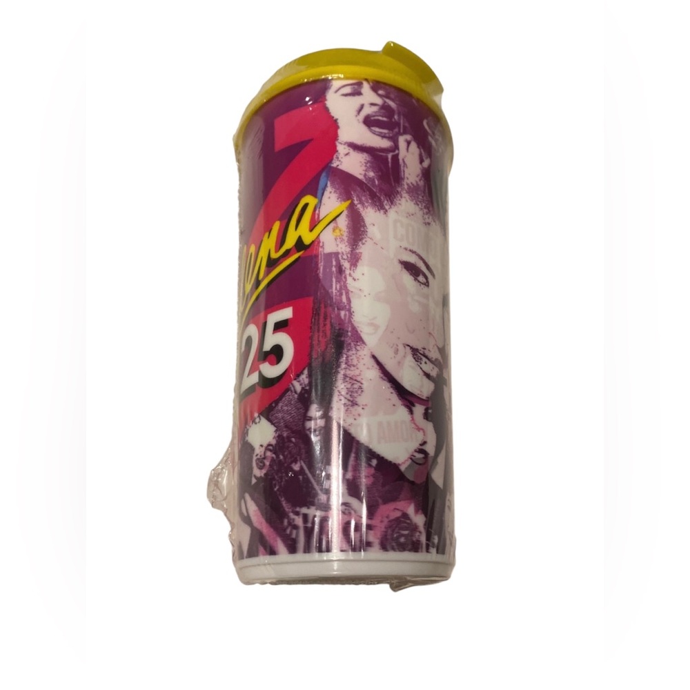 Selena Quintanilla 25th Anniversary Stripes Cup Tumbler 2020 Limited Edition NEW